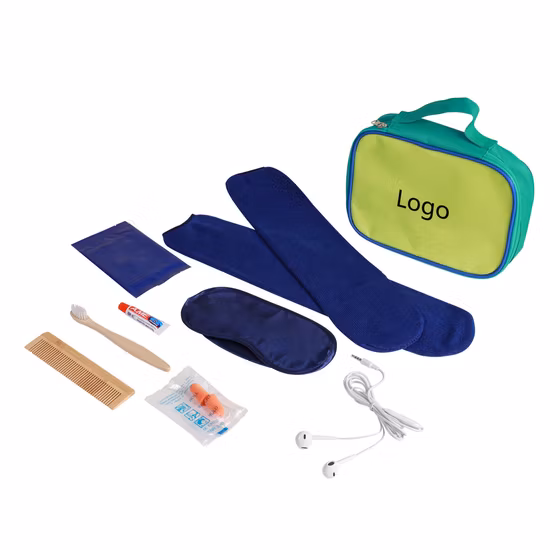 Sustainable Airlines Amenity Kits Airline Overnight Kit Airline Dental Kit