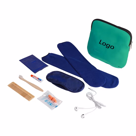 Sustainable Airlines Amenity Kits Airline Overnight Kit Airline Dental Kit